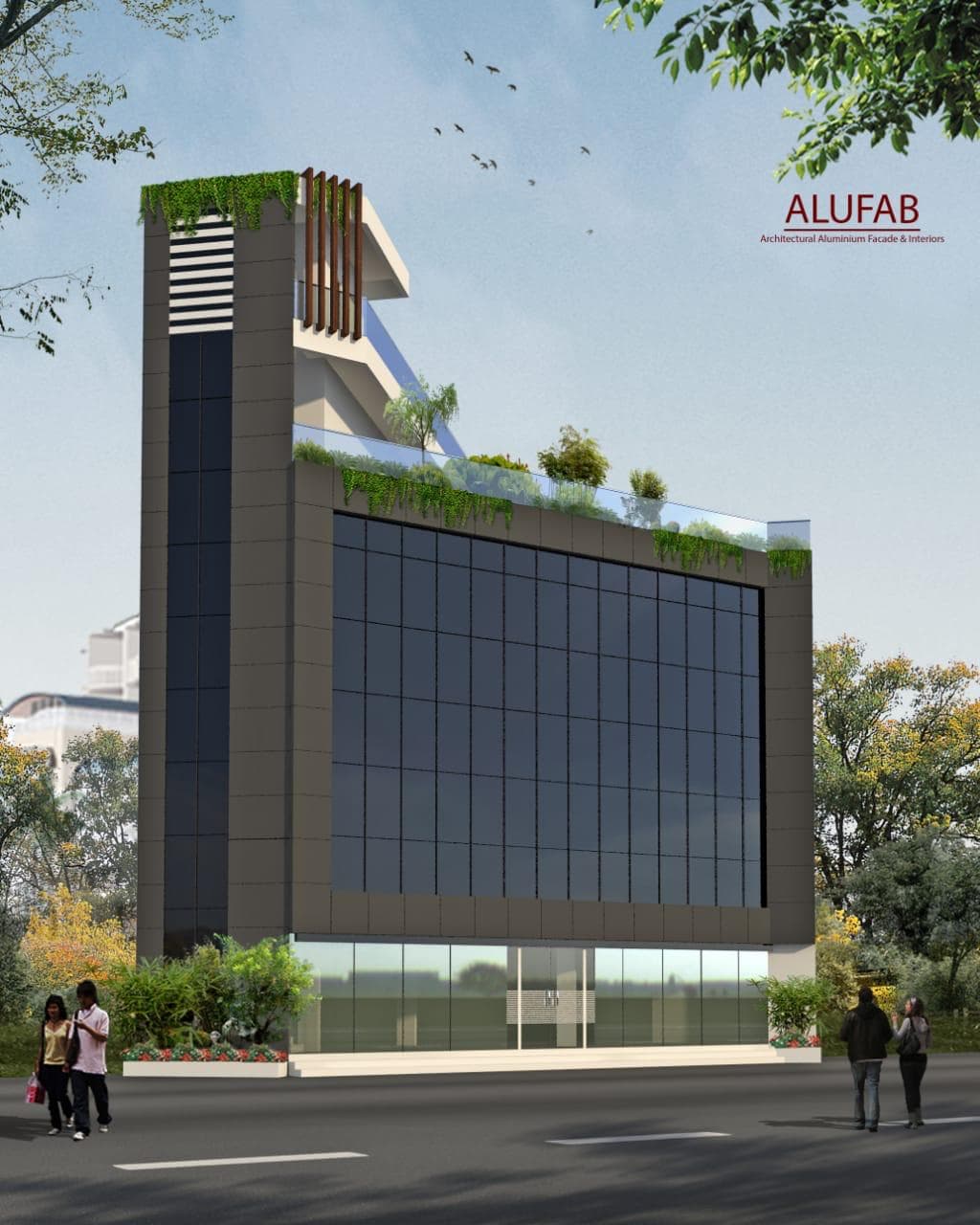Alufab — concept facade render