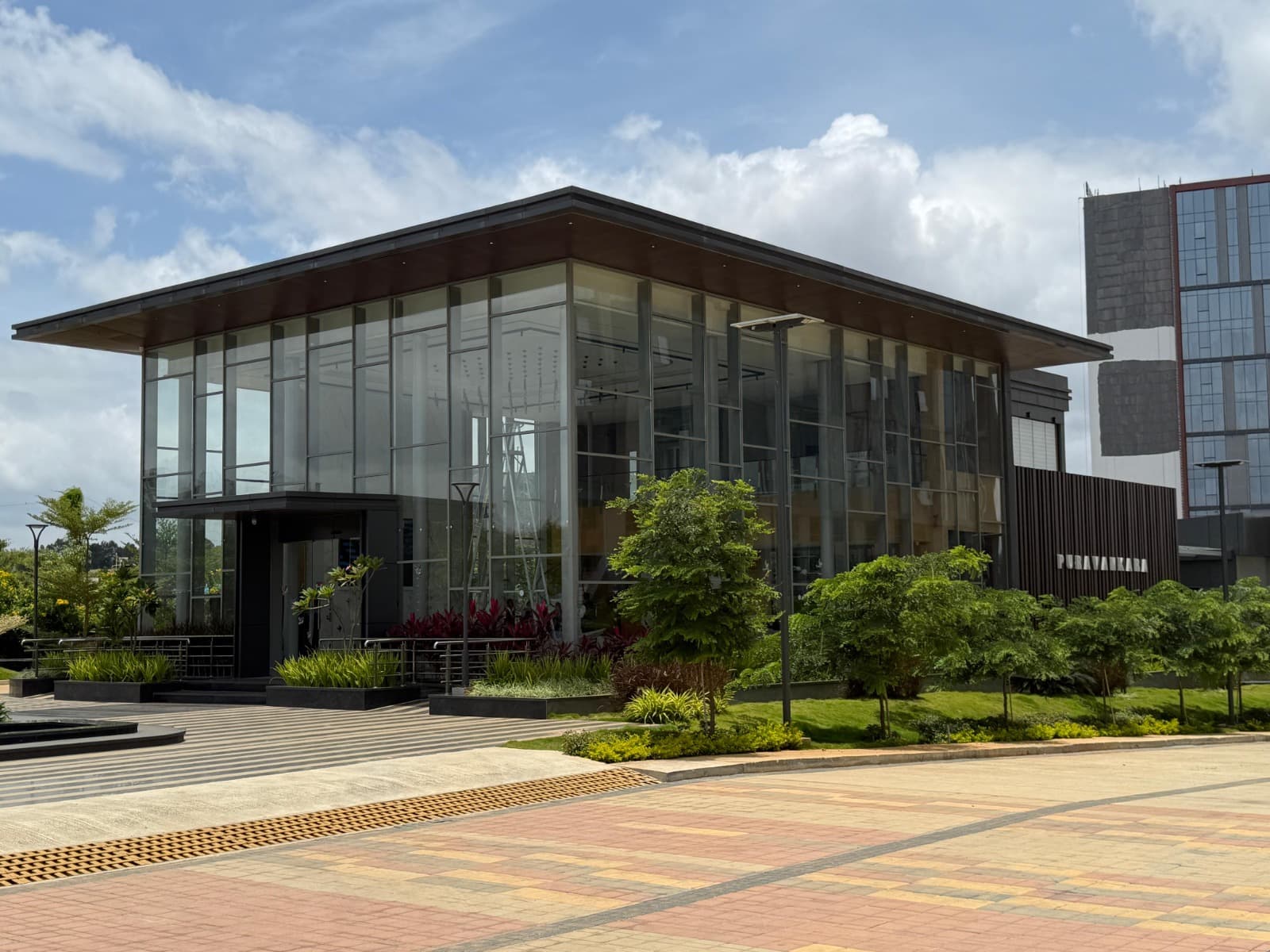 Puravankara — sales office facade